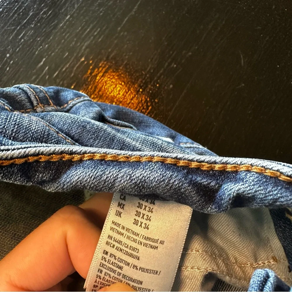 American eagle 30x34 Skinny Slim Jean Extreme Flex